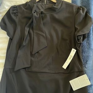 Maggy London black work dress NWT